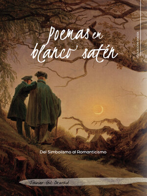 cover image of Poemas en blanco satén